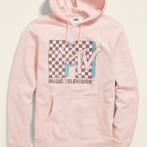 MTV Graphic Unisex Pullover Hoodie